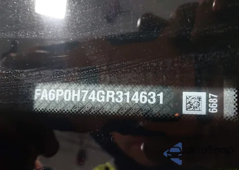 2016 Ford Fusion Se from USA, damaged, VIN 3FA6P0H74GR314631